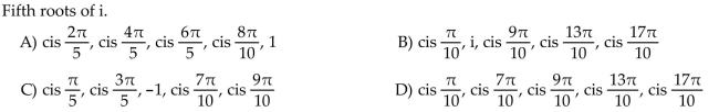 Find all specified roots.  <div style=padding-top: 35px> 
