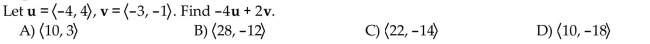 Find the component form of the indicated vector.  <div style=padding-top: 35px> 