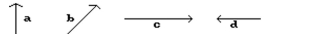 Draw a sketch to represent the vector. Refer to the vectors pictured here.   b + c  <div style=padding-top: 35px> 