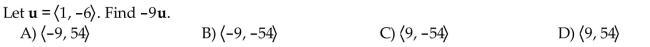 Find the indicated vector.  <div style=padding-top: 35px> 