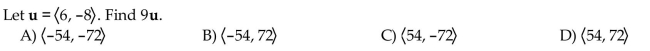 Find the indicated vector.  <div style=padding-top: 35px> 