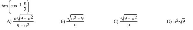 Write the following as an algebraic expression in u, u > 0.  <div style=padding-top: 35px> 