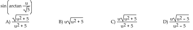 Write the following as an algebraic expression in u, u > 0.  <div style=padding-top: 35px> 