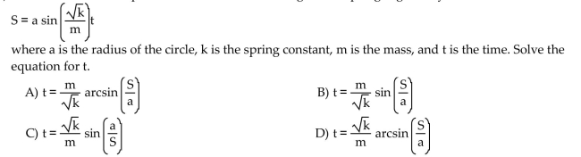 Solve the problem. The formula for the up-and-down motion of a weight on a spring is given by  <div style=padding-top: 35px> 