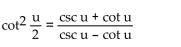 Verify that the equation is an identity.  <div style=padding-top: 35px> 