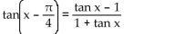 Verify that the equation is an identity.  <div style=padding-top: 35px> 