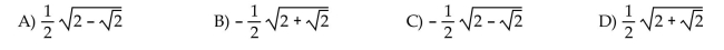 Find the exact value by using a half-angle identity. cos 22.5°  <div style=padding-top: 35px> 