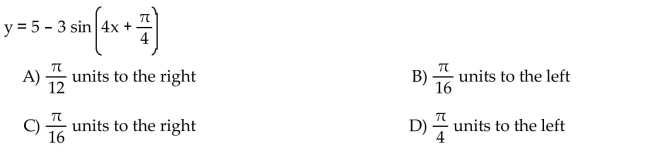 Find the phase shift of the function.  <div style=padding-top: 35px> 