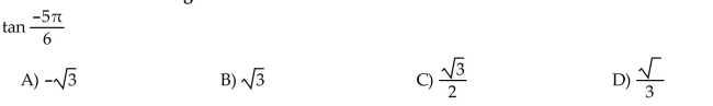 Find the exact value without using a calculator.  <div style=padding-top: 35px> 