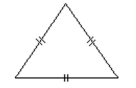 <strong>Classify the triangle as acute, right, or obtuse and as equilateral, isosceles, or scalene. </strong> A) Obtuse, equilateral B) Acute, equilateral C) Acute, scalene D) Obtuse, isosceles