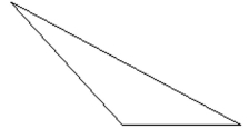 <strong>Classify the triangle as acute, right, or obtuse and as equilateral, isosceles, or scalene. </strong> A) Right, scalene B) Obtuse, equilateral C) Obtuse, scalene D) Acute, equilateral