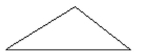 <strong>Classify the triangle as acute, right, or obtuse and as equilateral, isosceles, or scalene. </strong> A) Obtuse, scalene B) Right, isosceles C) Acute, equilateral D) Obtuse, equilateral