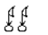 <strong>Write the Egyptian numeral as a Hindu-Arabic numeral. </strong> A) 20 B) 2000 C) 200 D) 20,000