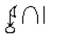 <strong>Write the Egyptian numeral as a Hindu-Arabic numeral. </strong> A) 11,001 B) 1110 C) 1101 D) 1011