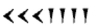 <strong>Write the Babylonian numeral as a Hindu-Arabic numeral. </strong> A) 36 B) 34 C) 37 D) 35