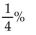 <strong>Write as a decimal. </strong> A) 25.00 B) 0.0100 C) 0.0025 D) 0.25