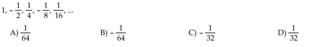 Use inductive reasoning to predict the next number in the sequence.  <div style=padding-top: 35px> 