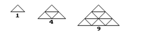 <strong>Solve the problem using inductive reasoning. How many triangles are in the next figure?  </strong> A) 16 B) 18 C) 36 D) 12 <div style=padding-top: 35px> 