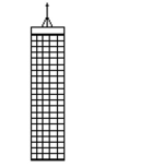 <strong>Solve the problem. The height of the antenna on top of the building, shown in the figure below, is 73 feet. Estimate the Total height of the building and antenna together.  </strong> A) 511 feet B) 365 feet C) 584 feet D) 438 feet <div style=padding-top: 35px> 