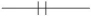 <strong>Which of the following graphical symbols represents a minimum cardinality of one and a maximum cardinality of many?</strong> A) B) C) D)