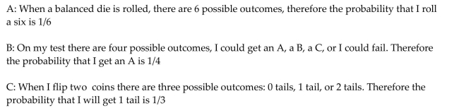 <strong>Provide an appropriate response. Which of the following statements makes sense?  </strong> A)B and C B)C only C)A only D)All of them E)A and C <div style=padding-top: 35px> 