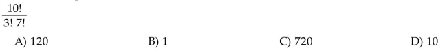 Evaluate the factorial expression.  <div style=padding-top: 35px> 