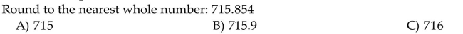 Round to the indicated place value.