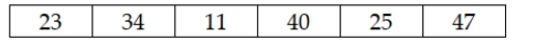 You are given the following data: Assuming that these data are a sample selected from a larger population, the median value for these sample data is 25.5.