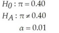For the following hypothesis test: With n= 64 and p= 0.42, state the decision rule in terms of the critical value of the test statistic