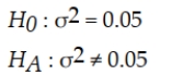<strong>To test the following hypotheses at the 0.05 level of significance, using a sample size of n = 15. What is the upper tail critical value?</strong> A) 23.685 B) 24.996 C) 27.488 D) 26.119