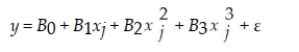 A forecasting model of the following form was developed: Which of the following best describes the form of this model?