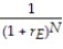 <strong>Which of the following formulas is INCORRECT?</strong> A)Div<sub>t</sub> =   × Dividend Payout Rate B)earnings growth rate = retention rate x return on new investment C)P<sub>0</sub> =   +   + ... +   +   ×   D)P<sub>N</sub> =   <div style=padding-top: 35px> 