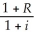 <strong>The Fisher relationship may be described by the following equation in which R is the nominal rate of interest, r is the real rate of interest, and i is the inflation rate.</strong> A) i = r + R B) 1 + i = C) 1 + r = D) 1 + r = E) r = R + i + ir.