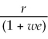 <strong>If we represents a two-period consumer's lifetime wealth and r denotes the real rate of interest,the slope of the consumer's budget line is equal to</strong> A) r × we. B) - C) - D) - (1 + r).