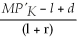 <strong>The marginal benefit from investment for a firm is equal to</strong> A) B) C) D)