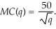 In the robotics industry there are 100 firms. Each firm shares the same long-run cost function. It is: The relevant marginal cost function is Each of the 100 firms produce 64 units. The market demand for robotics is: Calculate the market price at this production level. Also, calculate the profits for a representative firm in the robotics industry. If one firm expanded production to 100 units while the remaining 99 firms kept output at 64 units, what would happen to the market price and profits? Would all firms benefit or lose if every firm expanded output to 100 units?