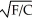 <strong>If the utility function (U)between food (F)and clothing (C)can be represented as U = ,the marginal utility of food equals</strong> A) . B) C)1/2 D)1/2 .