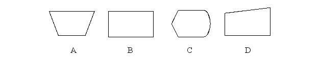 <strong>The symbol for the manual keying of data in a systems flowchart is: </strong> A)A B)B C)C D)D