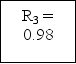 <strong>A product consists of three components arranged as follows: If all three components must function for the product to function, and the product's overall reliability must be at least 0.92, then the reliability of the first component, R<sub>1</sub>, must be</strong> A) at least 0.999. B) at least 0.84. C) at least 0.96. D) at least 0.972.