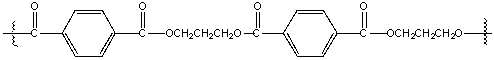 Provide the structure of monomer(s) that would produce the following condensation polymer.