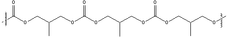 Provide the structure of monomer(s) that would produce the following condensation polymer.
