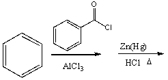 Predict the structure of the product for the following reaction.