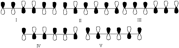 Which one of the following represents the LUMO of 1,3,5-hexatriene?
