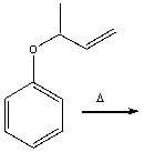 Predict the product for the following Claisen rearrangement.