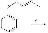 Predict the product for the following Claisen rearrangement and provide the curved arrow mechanism for formation of the product.