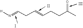 Rank absorption of the indicated bonds in decreasing (highest to lowest) order of wavenumber.