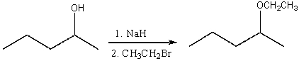 <strong>For the following reaction, which of the following change(s) in the IR spectrum is consistent with conversion of the reactant to the product? </strong> A) absorption at 3200-3600 cm<sup>-1</sup> should disappear B) absorption at 3200-3600 cm<sup>-1</sup> and 1100 cm<sup>-1</sup> should disappear C) absorption at 1100 cm<sup>-1</sup> should disappear, a new absorption at 3100 cm<sup>-1</sup> should appear D) absorption at 1650 cm<sup>-1</sup> should disappear, a new absorption at 3300 cm<sup>-1</sup> should appear. E) none of these