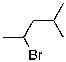 <strong>What compound is the expected product upon Markovnikov hydrohalogenation with HBr of the alkene shown below? </strong> A) B) C) D) E)