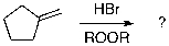 <strong>The expected major product of the following reaction is: </strong> A) B) C) D) E)