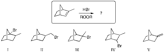 What is the expected major product for the following reaction?